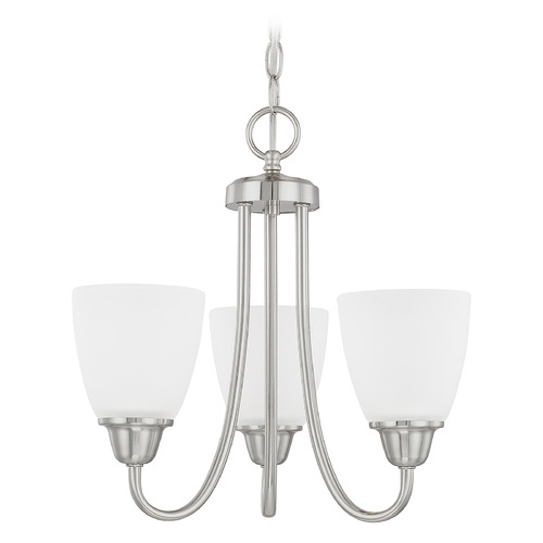 HomePlace by Capital Lighting Trenton 15-Inch Chandelier in Brushed Nickel by HomePlace Lighting 415131BN-337