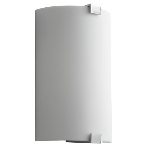 Siren 12.5-Inch LED Acrylic Wall Sconce in Chrome by Oxygen Lighting