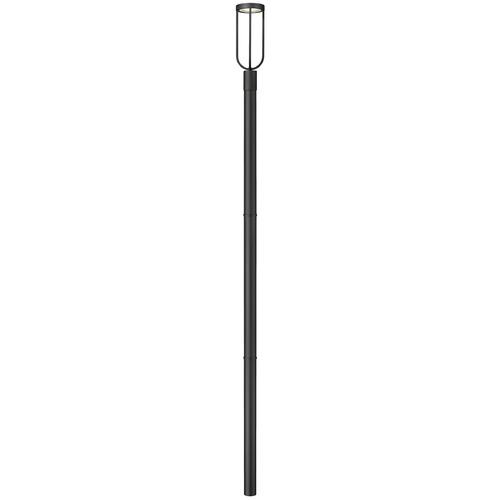 Z-Lite Leland Sand Black LED Post Light