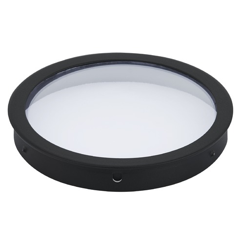 Design Classics Lighting Top Cap & Lens for 1992PCBK in Powder Coated Black by Design Classics 1992TC-PCBK