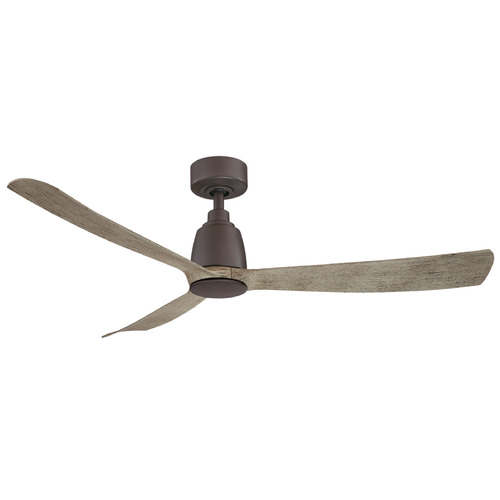 Fanimation Fans Kute 52 Matte Greige Ceiling Fan Without Light