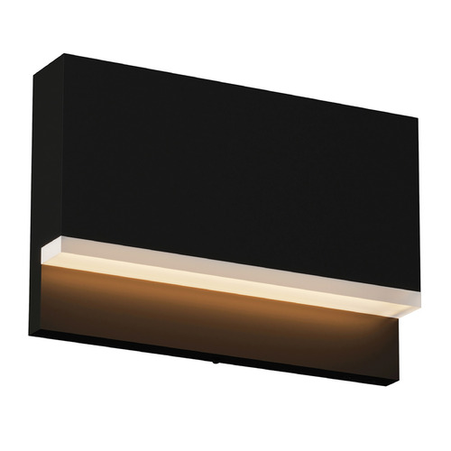 Visual Comfort Modern Collection Sean Lavin Wend 12V 2CCT LED Surface Mounted Step Light in Black by Visual Comfort Modern 700OSWEND92730B12