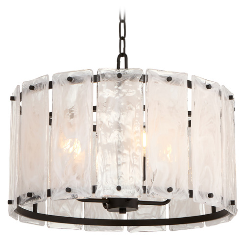 Quorum Lighting Prestige Matte Black Pendant by Quorum Lighting 8575-4-59
