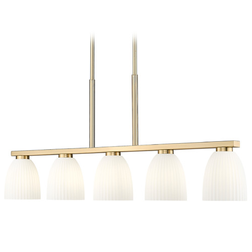 Z-Lite Naya Modern Gold Island Light