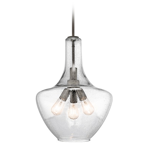 Seeded Glass Pendant Bronze by Kichler Lighting