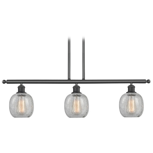 Innovations Lighting Innovations Lighting Belfast Matte Black Island Light with Globe Shade 516-3I-BK-G105