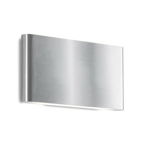 Slate Brushed Nickel LED Outdoor Wall Light by Kuzco Lighting