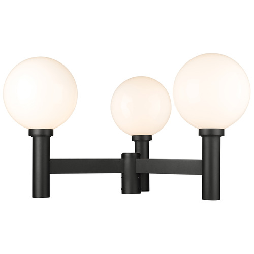 Laurent Black Post Light by Z-Lite