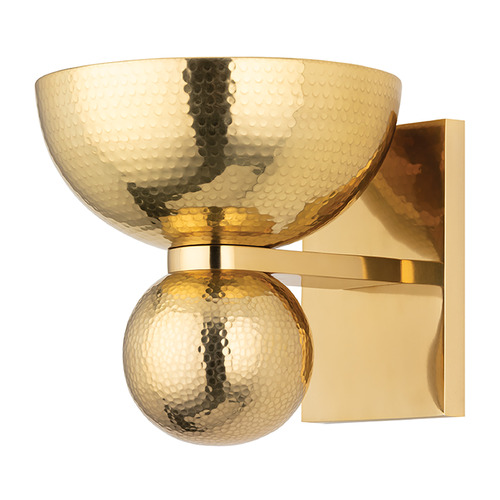 Corbett Lighting Catania Vintage Brass LED Sconce