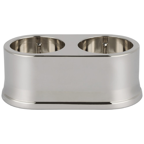 Double R45 Charging Station Polished Nickel