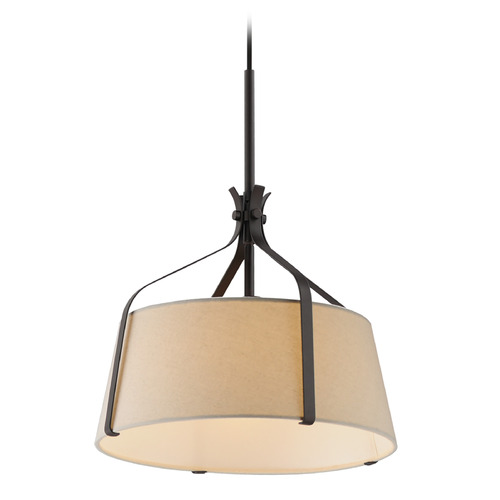 Maxim Lighting Bandera Dark Bronze Pendant Light with Empire Shade