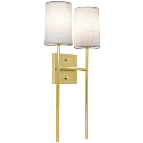 Afx Lighting Rose Satin Brass Sconce