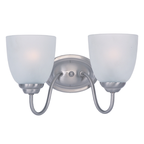 Stefan Satin Nickel Bathroom Light by Maxim Lighting