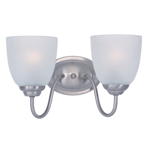 Maxim Lighting Stefan Satin Nickel Bathroom Light by Maxim Lighting 10072FTSN