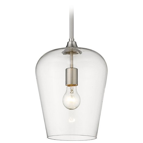 Joliet Brushed Nickel Mini Pendant by Z-Lite