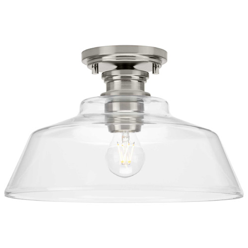 Progress Lighting Parkhurst 5-Light Brushed Nickel Semi-Flush Mount