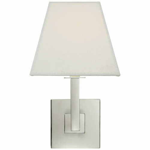 Visual Comfort Signature Collection Studio VC Architectural Wall Sconce in Polished Nickel by VC Signature S20PNLS