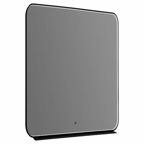 Avior 18 x 24-Inch CCT LED Mirror in Black by Oxygen Lighting