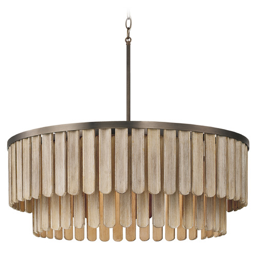 Jada Pendant in Dark Brass by Capital Lighting