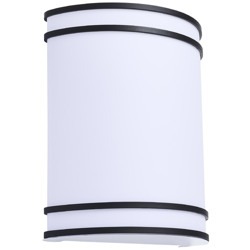 Nuvo Lighting Glamour Black LED Sconce