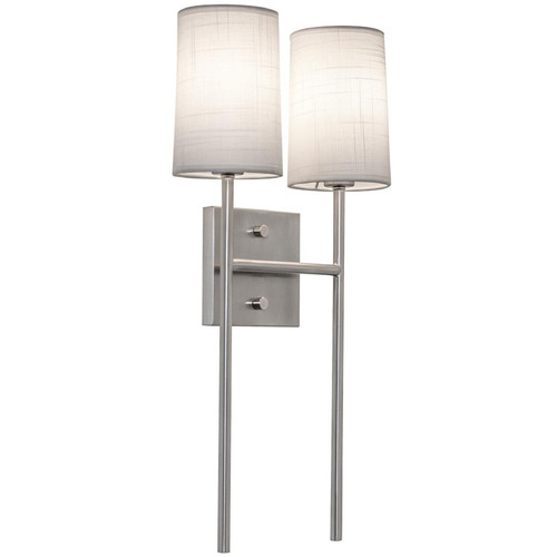 Afx Lighting Rose Satin Nickel Sconce