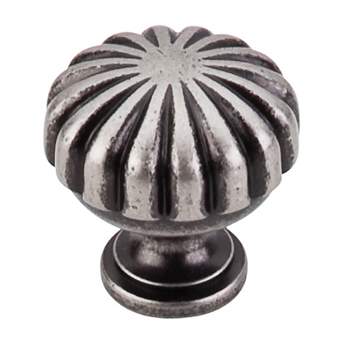 Top Knobs Hardware Cabinet Knob in Pewter Antique Finish M1596