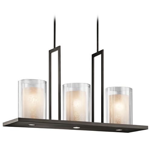 Triad 40-Inch Olde Bronze Linear Light by Kichler Lighting