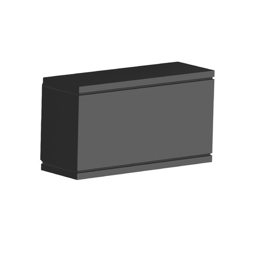 Rubix Black LED Outdoor Wall Light by WAC Lighting