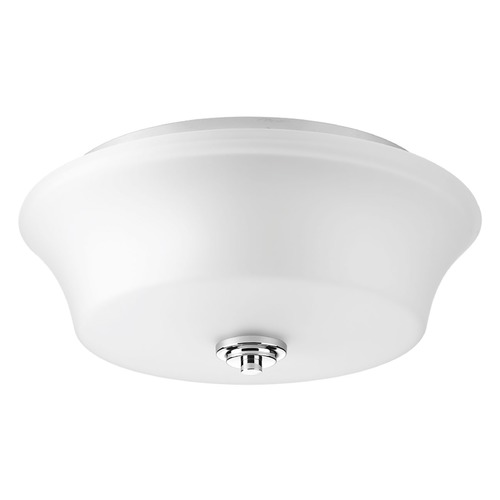 Progress Lighting Cascadia Flush Mount in Chrome by Progress Lighting P3633-15