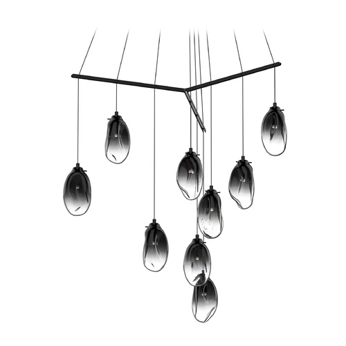 Liquid LED Multi-Light Pendant Black by Sonneman Lighting