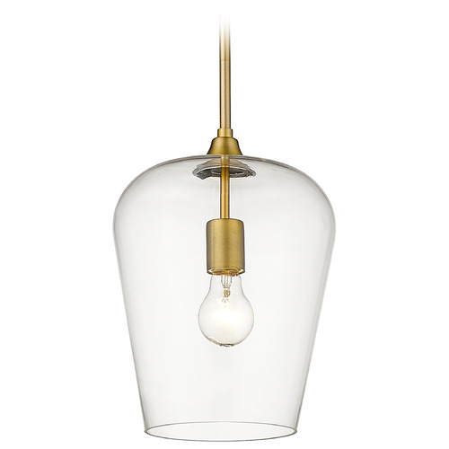 Z-Lite Joliet Olde Brass Mini Pendant by Z-Lite 473P9-OBR