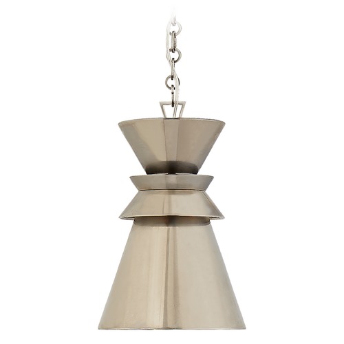 E.F. Chapman Alborg Stacked Pendant in Nickel by Visual Comfort Signature