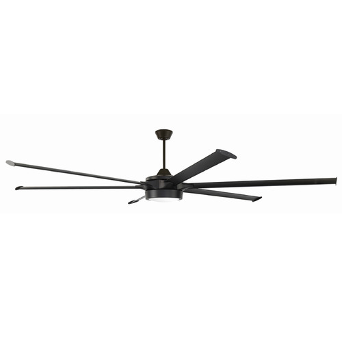 Craftmade Lighting Prost 102-Inch Flat Black LED Ceiling Fan by Craftmade Lighting PRT102FB6