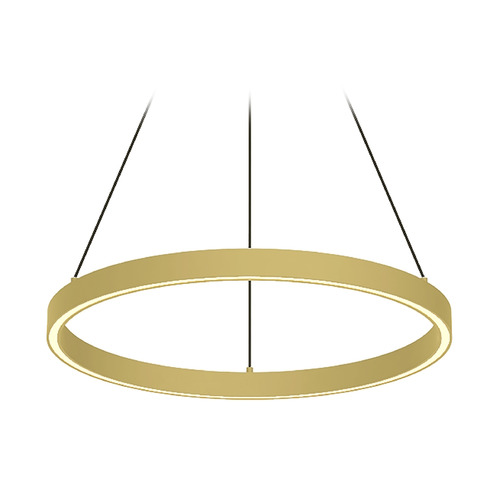 Kuzco Lighting Cerchio Brushed Gold LED Pendant by Kuzco Lighting PD87118-BG