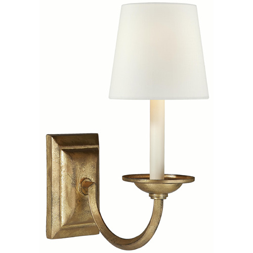 Visual Comfort Signature Collection Visual Comfort Signature Collection Chapman & Myers Flemish Gilded Iron Sconce CHD1495GI-L