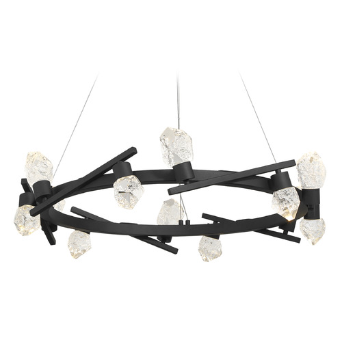 George Kovacs Kosmyc Sand Coal LED Chandelier