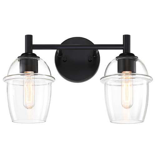 Designers Fountain Summer Jazz Matte Black Bathroom Light
