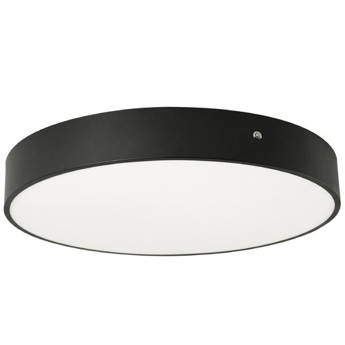 Afx Lighting Bailey Black LED Flushmount Light