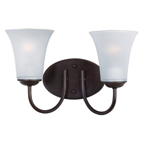 Logan Oil Rubbed Bronze Bathroom Light by Maxim Lighting