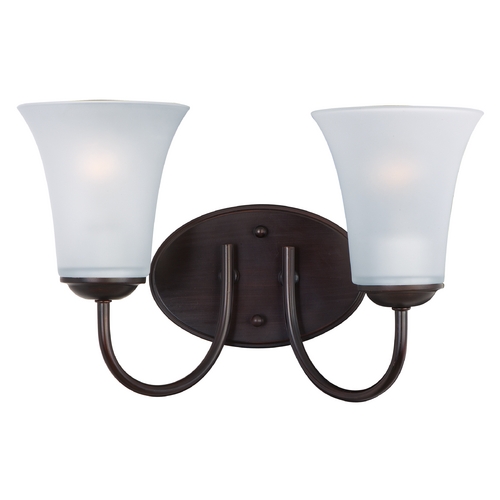 Maxim Lighting Logan Oil Rubbed Bronze Bathroom Light by Maxim Lighting 10052FTOI