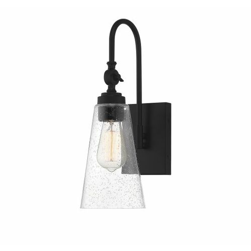 Savoy House York Adjustable Wall Sconce in Matte Black by Savoy House 9-108-1-89