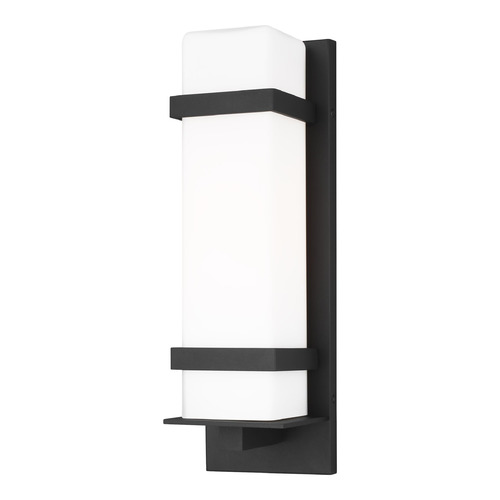 Generation Lighting Alban 18-Inch Black Outdoor Wall Light by Generation Lighting 8620701-12