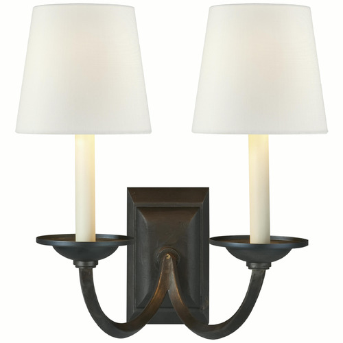 Visual Comfort Signature Collection Chapman & Myers Flemish Aged Iron Sconce