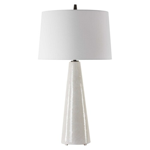 The Uttermost Company Loire Cream Ivory Table Lamp with Empire Shade