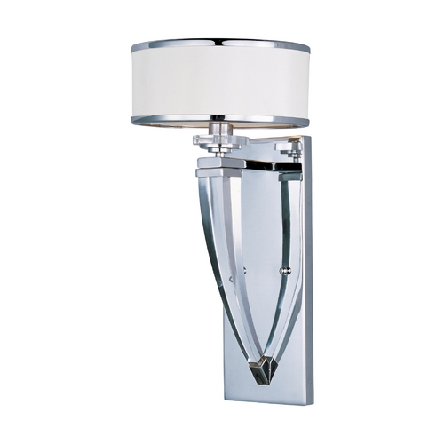 Metro Chrome Sconce by Maxim Lighting