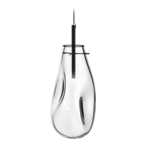 Black LED Pendant by Sonneman Lighting