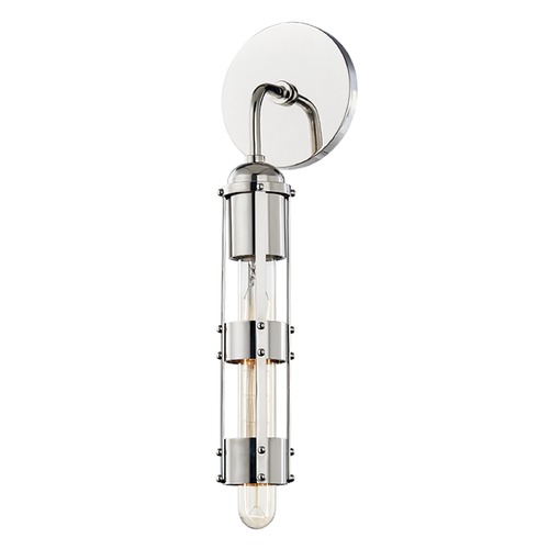 Mitzi by Hudson Valley Violet Polished Nickel Sconce by Mitzi by Hudson Valley H272101-PN