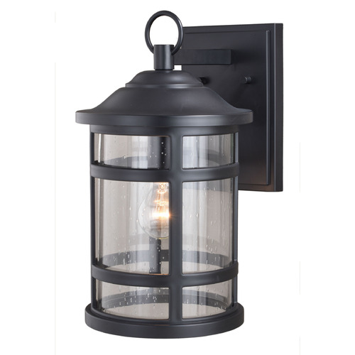Vaxcel Lighting Vaxcel Lighting Southport Matte Black Outdoor Wall Light T0524