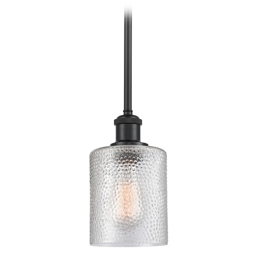 Cobbleskill Matte Black Mini Pendant by Innovations Lighting