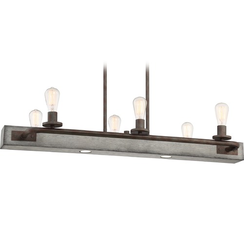 Quoizel Lighting Melville Iron Gate Linear Light by Quoizel Lighting MVL642IN